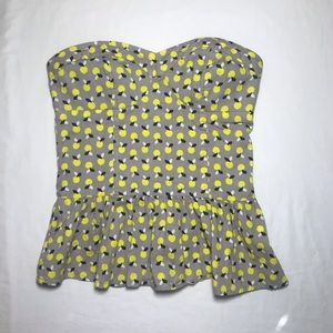 Corset style halter top